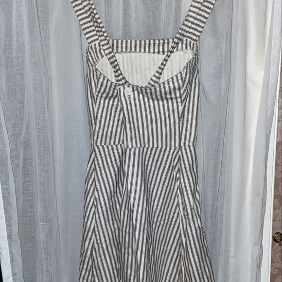 overalls linen dress - Picture 2 of 2